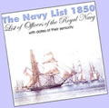 The Navy List 1850 cover