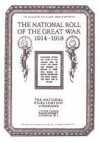 The National Roll of the Great War