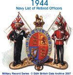 Navy List of Retired Officers 1944