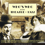 Who's Who in the Theatre? 1922