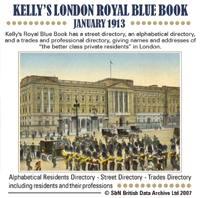 The Royal Blue Book 1913