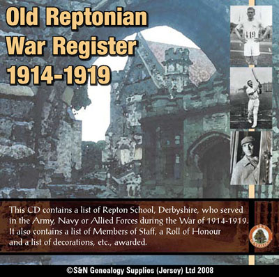 Old Reptonian War Register 1914-1919