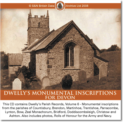 Dwelly's Monumental Inscriptions