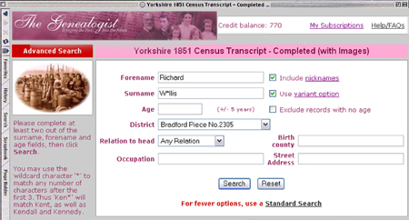 the genealogist yorks 51 screen shot