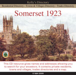 Somerset 1923 Kelly's Directory