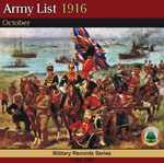 Army List 1916 October
