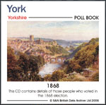 York Poll Book 1868