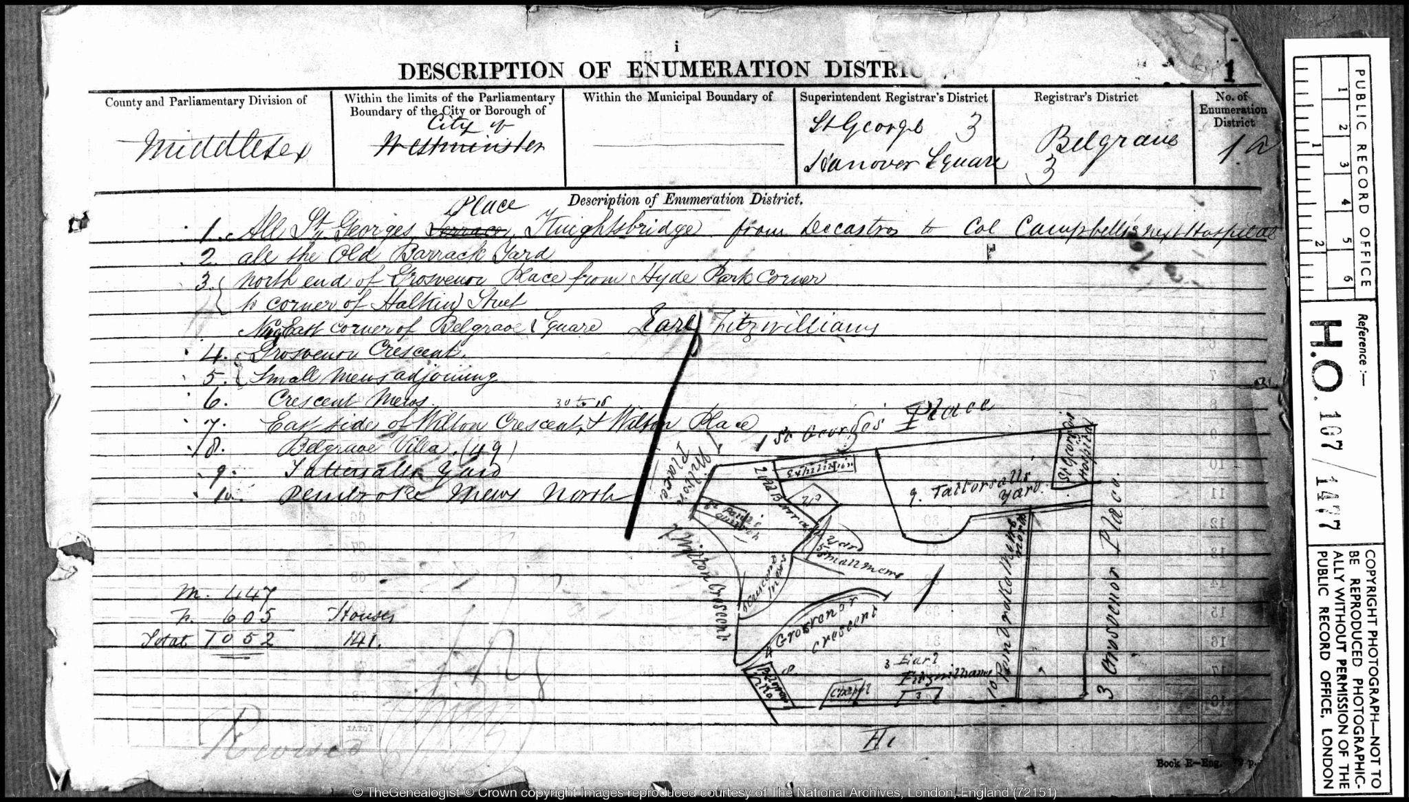 census sketch map