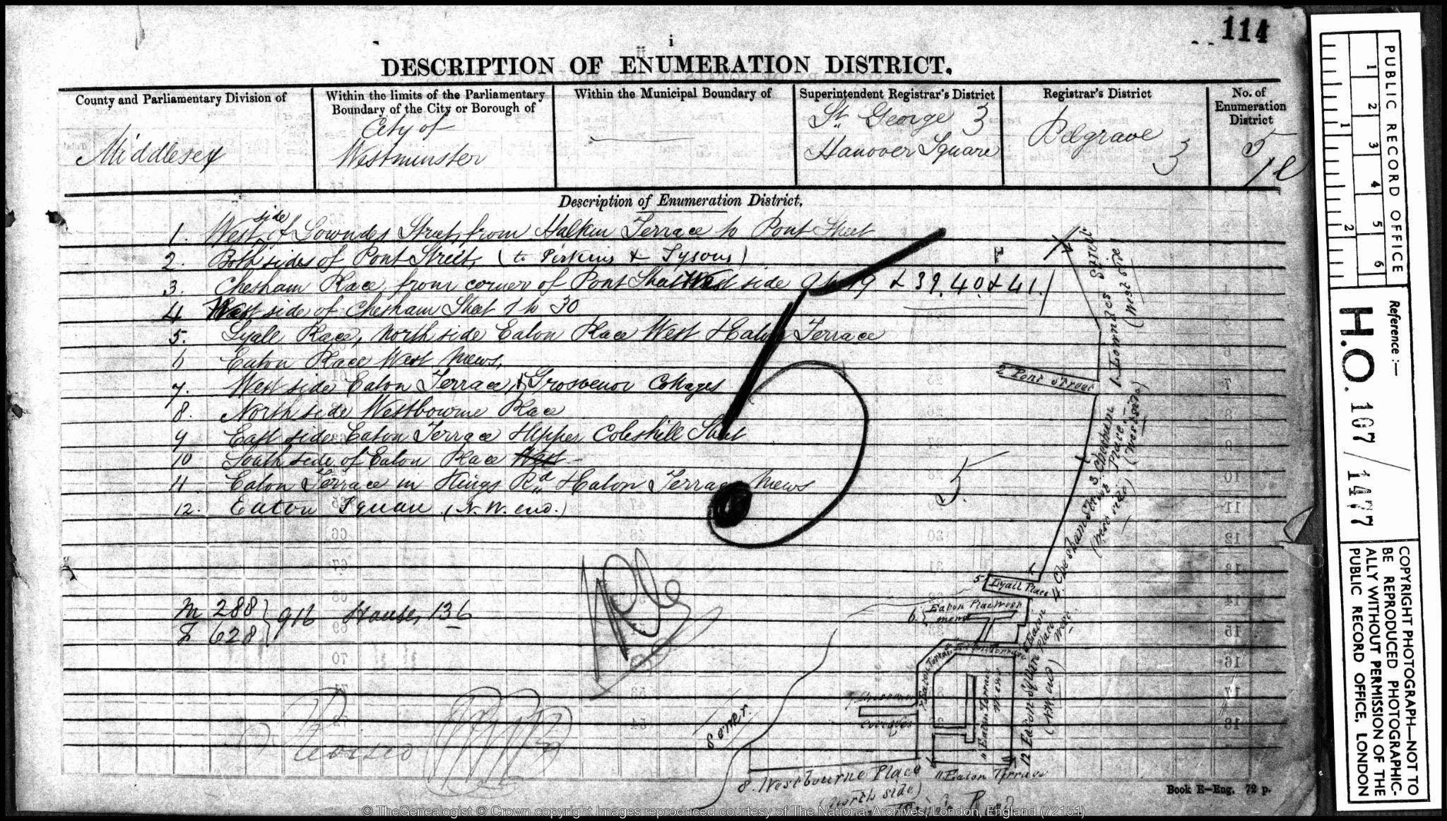 census sketch map