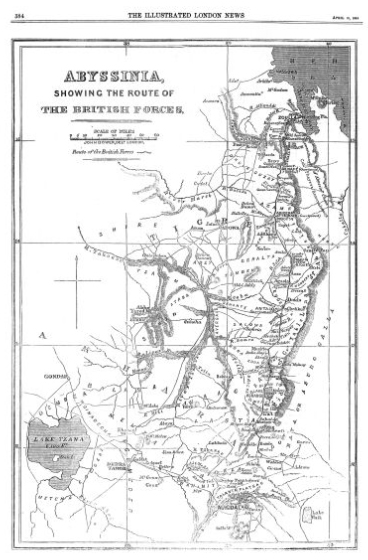 Abyssinia map