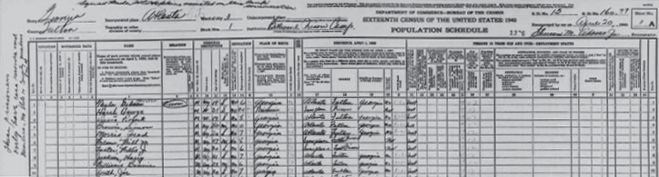 George Harsh at Bellwood Prison Camp