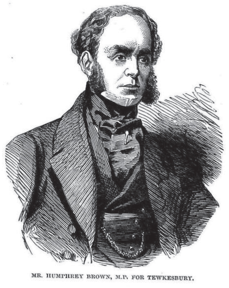 Mr Humphrey Brown MP in 1853