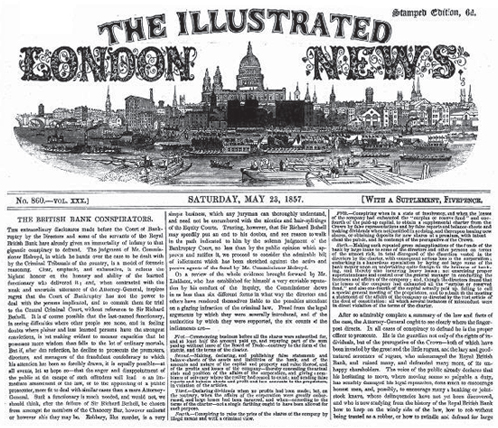 The Illustrated London News for 23 May 1857