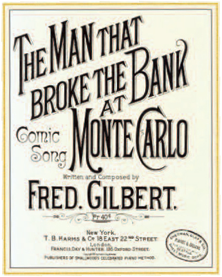 Fred Gilbert's music hall song