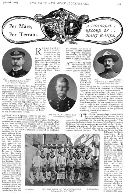 Navy and Army Illustrated July 1899