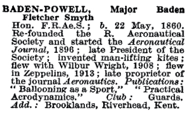 Who’s Who of British Aviation 1936