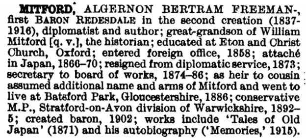 The Concise Dictionary of National Biography 1654-1930