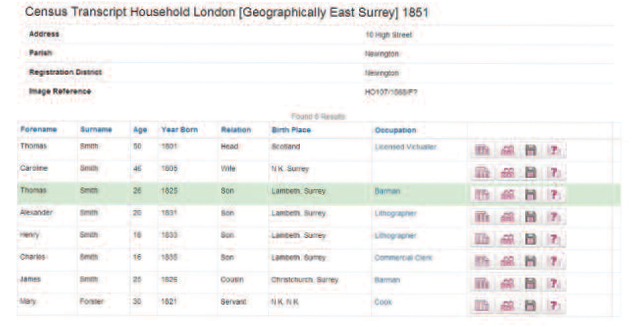 1851 census transcript