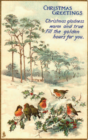 A Raphael Tuck Christmas card