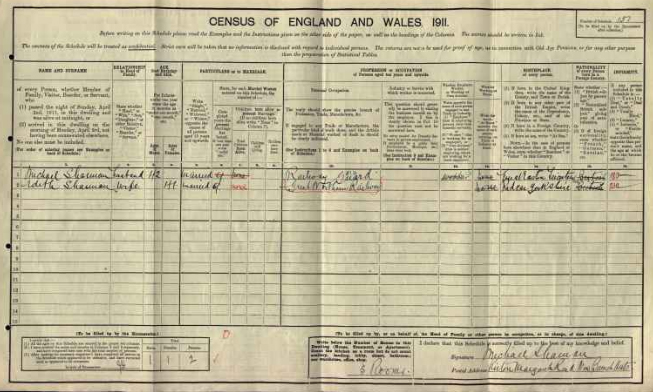 1911 census