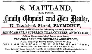 Billing's Devonshire Directory 1857