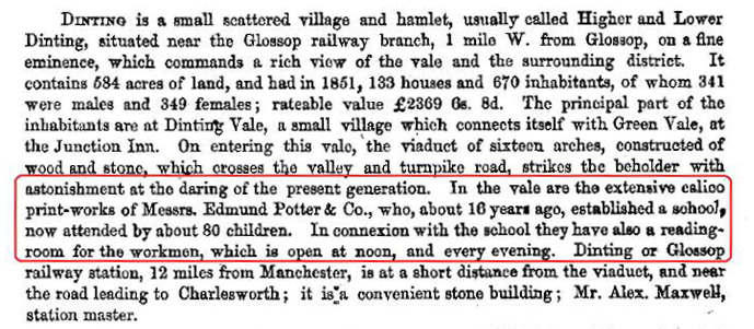 White’s 1857 Directory for Derbyshire