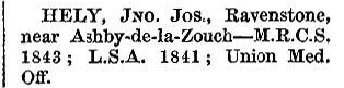 London & Provincial Medical Directory 1848