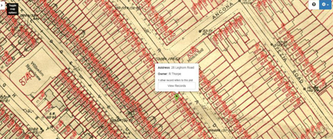 Tithe and Landowner Map