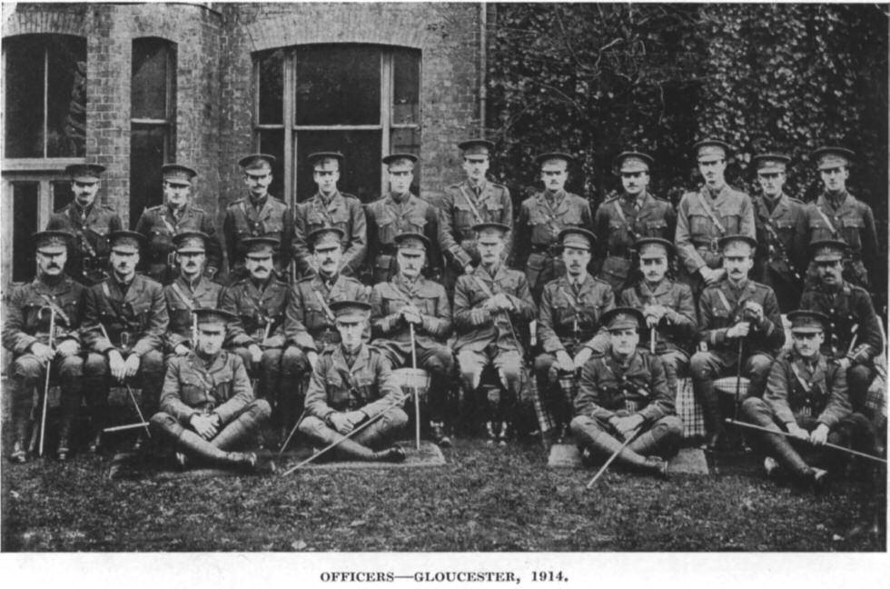 Gloucester Officers, 1914