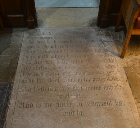 Robert Herrick tomb