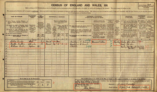 The 1911 census