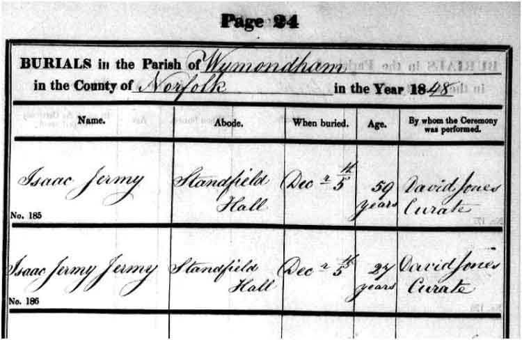 Norfolk Parish Registers