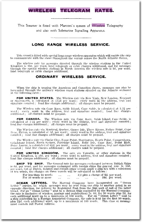 Wireless telecom rates