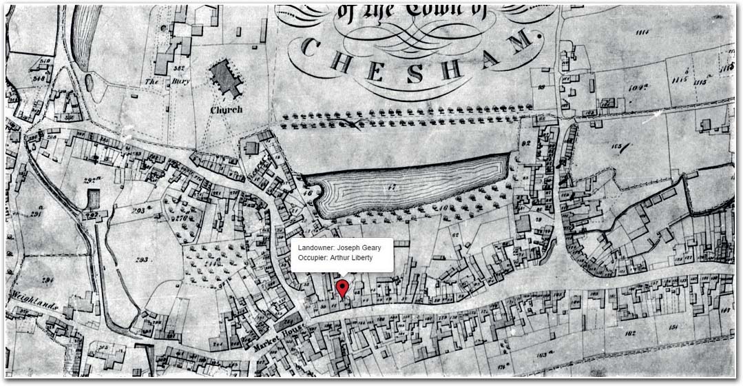 chesham tithe map