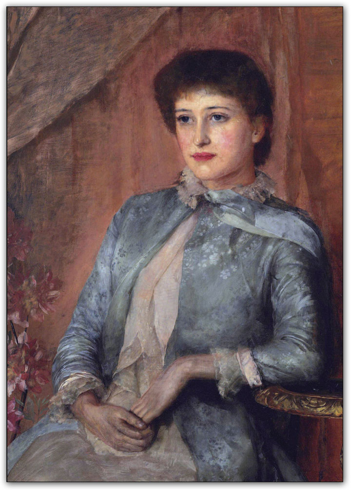 Portrait of Lille Langtry