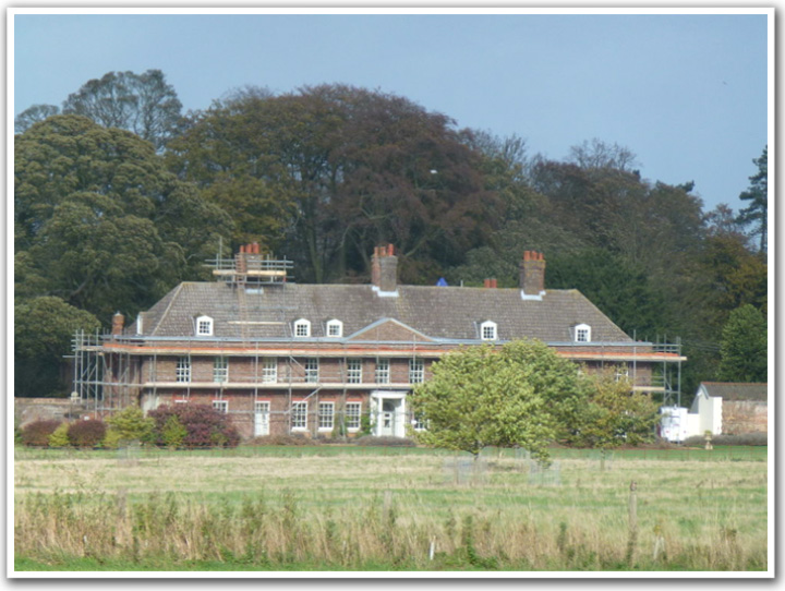 view of Anmer Hall in 2013