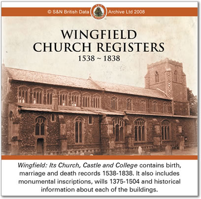 Wingfield Church Registers